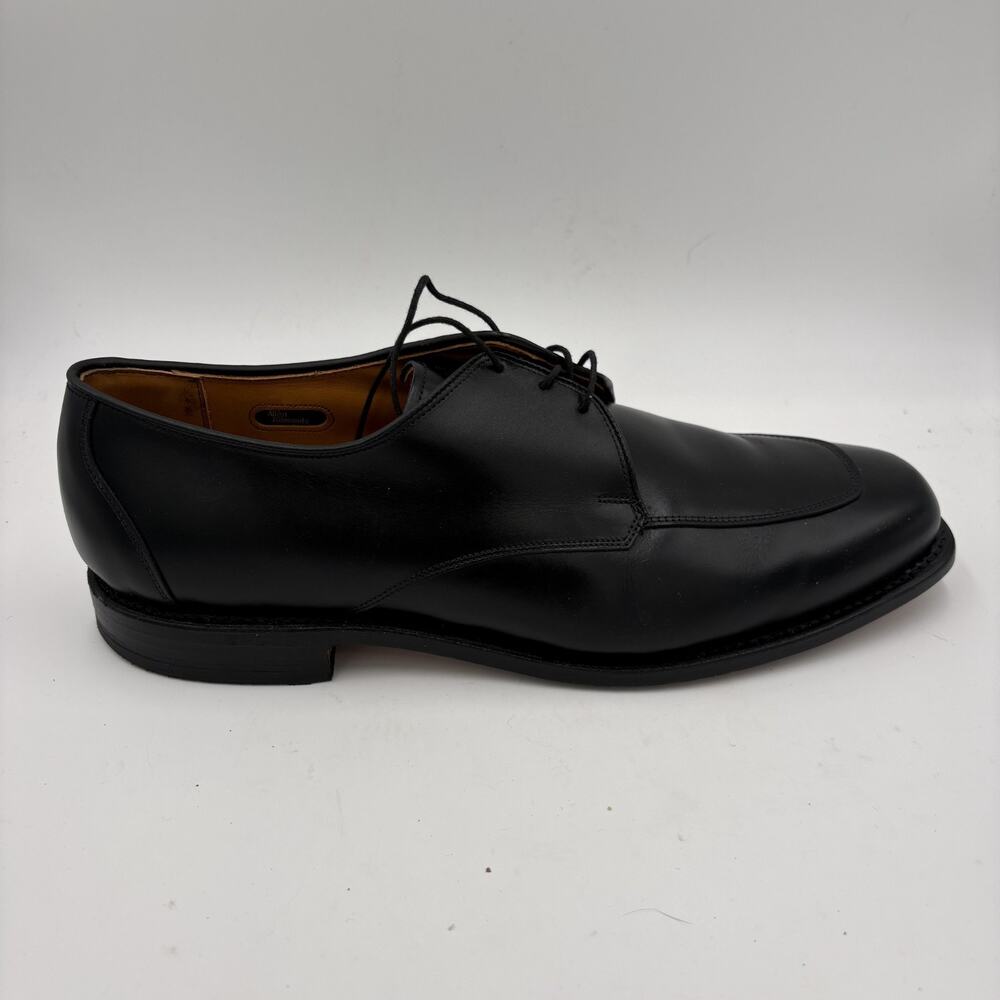 Allen Edmonds Windsor Plain-Toe Derby Men’s Size 12 Black Leather Dress Shoes